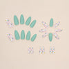 12 Sizes-24 Pcs Press On Nails W487