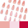 12 Sizes-24 Pcs Press On Nails JP3514