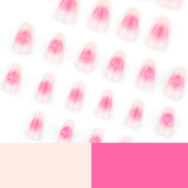 12 Sizes-24 Pcs Press On Nails JP3577