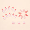 12 Sizes-24 Pcs Press On Nails W292