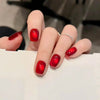 12 Sizes-24 Pcs Press On Nails MY321