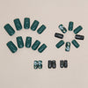 12 Sizes-24 Pcs Press On Nails W1408