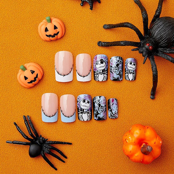 12 Sizes-24 Pcs Press On Nails W801