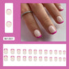 12 Sizes-24 Pcs Press On Nails W1881