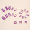 12 Sizes-24 Pcs Press On Nails W423