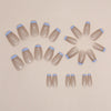 12 Sizes-24 Pcs Press On Nails W1339