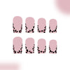 12 Sizes-24 Pcs Press On Nails - C826