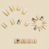 12 Sizes-24 Pcs Press On Nails Y1388