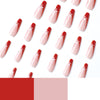 12 Sizes-24 Pcs Press On Nails JP1914