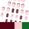 12 Sizes-24 Pcs Press On Nails JP3933
