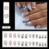 12 Sizes-24 Pcs Press On Nails Z736