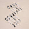 12 Sizes-24 Pcs Press On Nails W649