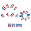 12 Sizes-24 Pcs Press On Nails y2091-24