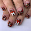 12 Sizes-24 Pcs Press On Nails C1069