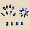 12 Sizes-24 Pcs Press On Nails Y458