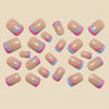 12 Sizes-24 Pcs Press On Nails Y1548