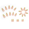 12 Sizes-24 Pcs Press On Nails W195