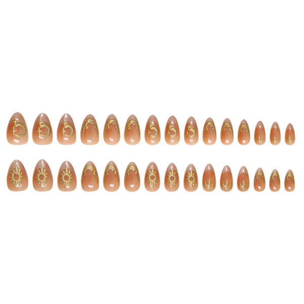 30 Pcs Press On Nails W1769