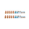 12 Sizes-24 Pcs Press On Nails Y219