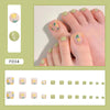 12 Sizes-24 Pcs Press On Nails F034
