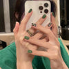 12 Sizes-24 Pcs Press On Nails R271