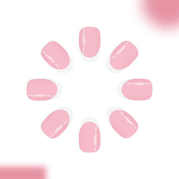 12 Sizes-24 Pcs Press On Nails C1518