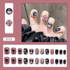 12 Sizes-24 Pcs Press On Nails Z162