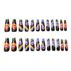 12 Sizes-24 Pcs Press On Nails Y072