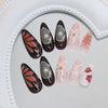 12 Sizes-24 PcsPress On Nails Z1174
