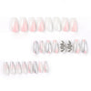 12 Sizes-24 Pcs Press On Nails JP2622