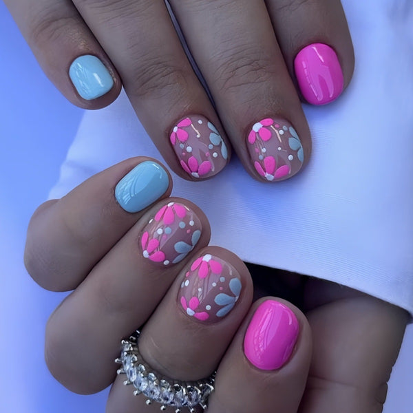 12 Sizes-24 Pcs Press On Nails Y779