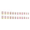 12 Sizes-24 Pcs Press On Nails W1355
