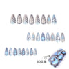 12 Sizes-24 Pcs Press On Nails JP4199