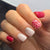 12 Sizes-24 Pcs Press On Nails W1368