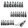 12 Sizes-24 Pcs Press On Nails JP3526