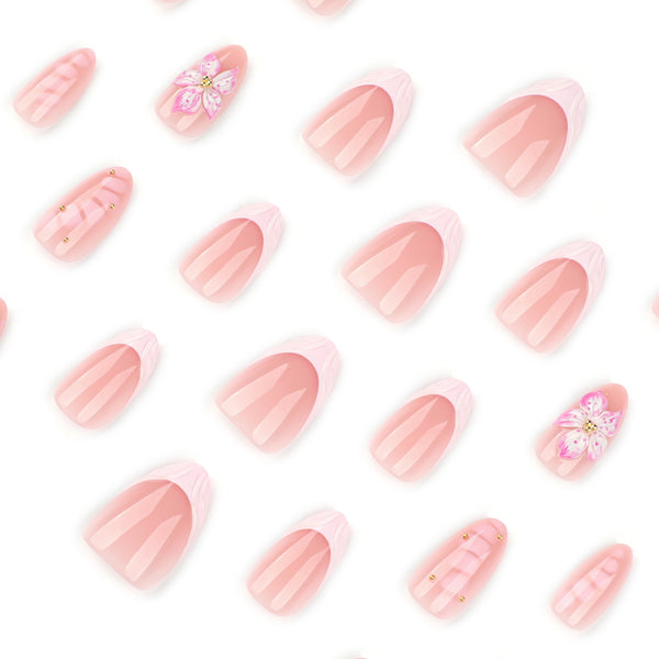 12 Sizes-24 Pcs Press On Nails JP4265