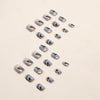 12 Sizes-24 Pcs Press On Nails W371