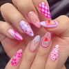 12 Sizes-24 Pcs Press On Nails YQ02