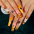 12 Sizes-24 Pcs Press On Nails JP2508