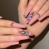 12 Sizes-24 Pcs Press On Nails JP1698