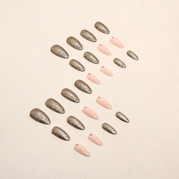 12 Sizes-24 Pcs Press On Nails W393
