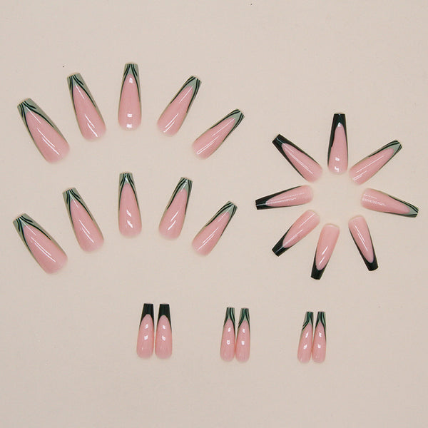 12 Sizes-24 Pcs Press On Nails W278