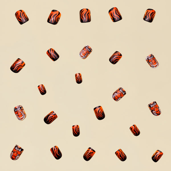 12 Sizes-24 Pcs Press On Nails Y183