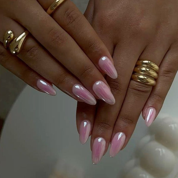 12 Sizes-24 Pcs Press On Nails JP4368