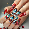 12 Sizes-24 Pcs Press On Nails Y1193
