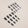 12 Sizes-24 Pcs Press On Nails W830
