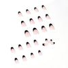 12 Sizes-24 Pcs Press On Nails JP1100