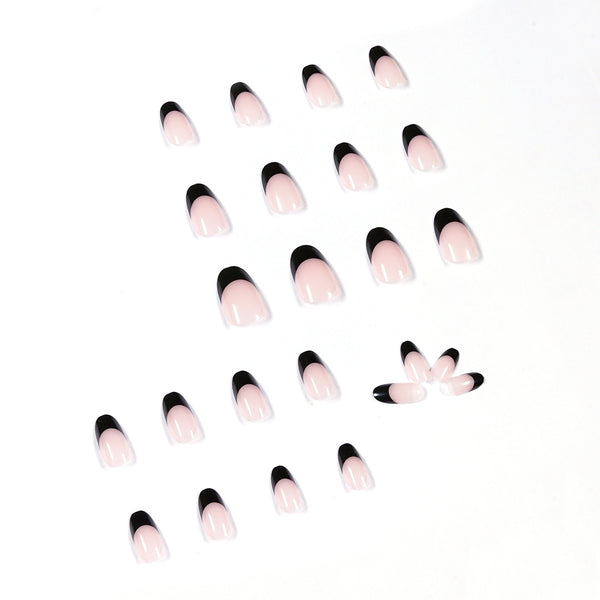 12 Sizes-24 Pcs Press On Nails JP1100