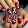 12 Sizes-24 Pcs Press On Nails Y1214