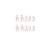 12 Sizes-24 Pcs Press On Nails JP2381